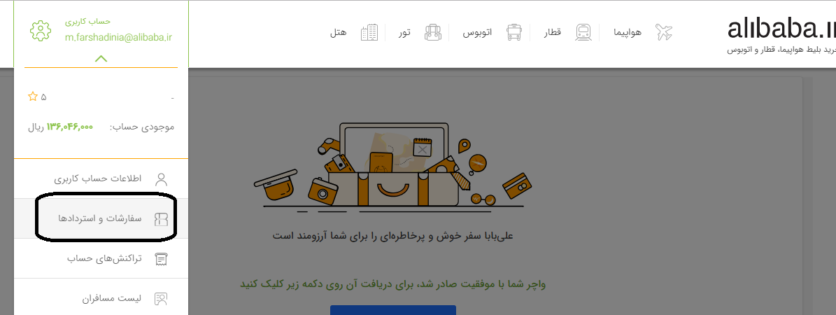 استرداد هتل خارجی