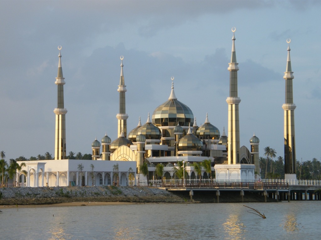 مسجد کریستالی_ ترنگانو_مالزی_