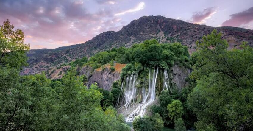 زیباترین آبشارهای ایران