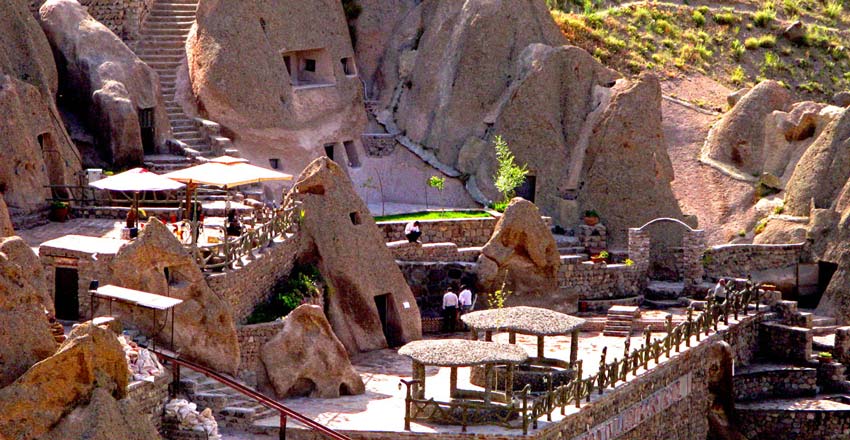 هتل صخره‌ای لاله کندوان بهترین هتل های تبریز