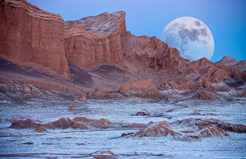 دره ماه شیلی - عجیب ترین جاهای دیدنی دنیا