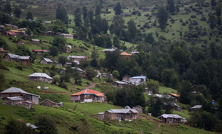 اولسبلنگاه گیلان معلق در میان اقیانوسی از ابرهای در همتنیده 37 روستای گیلوانه
