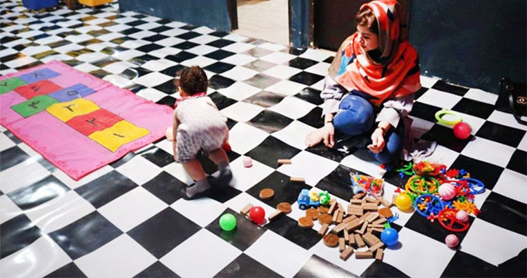 خانه بازی درنا از جاهای دیدنی مشهد برای کودکان