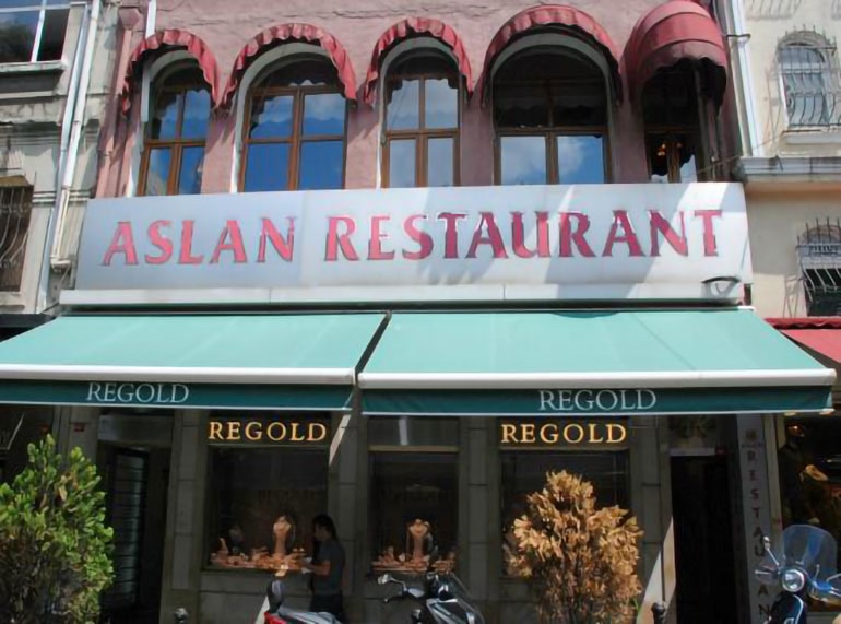 3. رستوران اصلان در بازار بزرگ استانبول