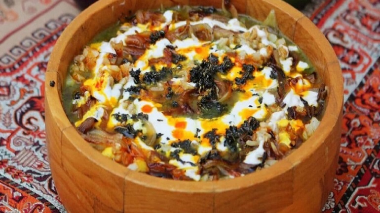 آش سورانه در غذاهای سنتی کرمانشاه