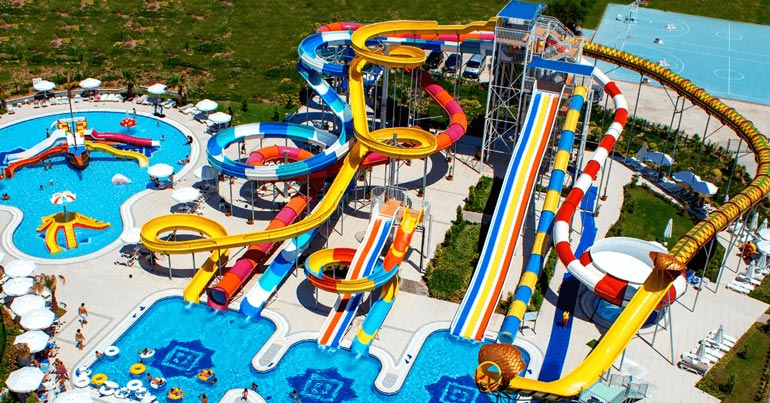 دلفین لند آکوا (Dolphin Land Aqua Park) بزرگترین مجموعه بین پارک های آبی آنتالیا