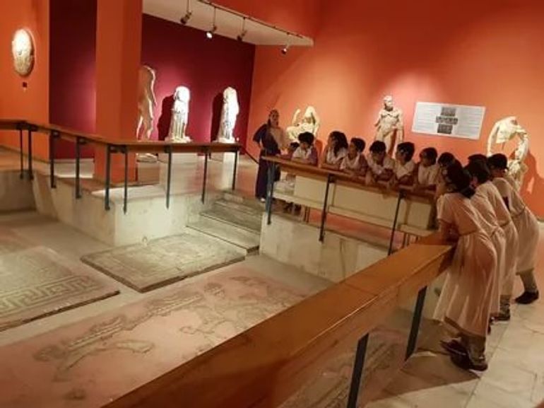 بخش کودکان در موزه باستان شناسی آنتالیا
