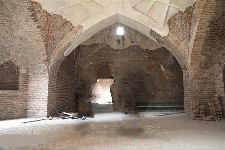 حمام تاریخی پیرزرگر جاهای تاریخی اردبیل