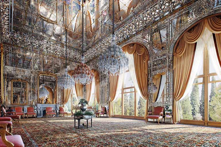 تالار آینه از کاخ های تهران