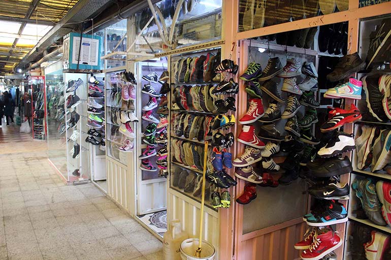 پاساژهای ارومیه بورس کفش از مراکز خرید ارومیه