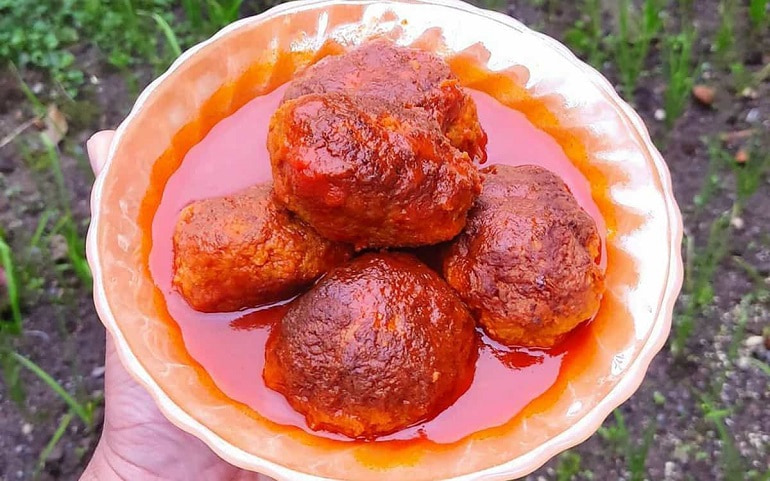 کوفته هویج در غذاهای سنتی یزد