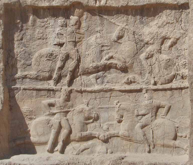 سنگ نگاره پیروزی بهرام دوم