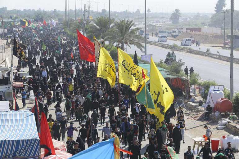پیاده روی بین ایران و عراق