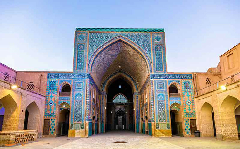 شبستان‌های مسجد جامع یزد