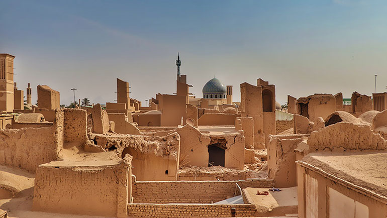 فاصله تهران تا یزد