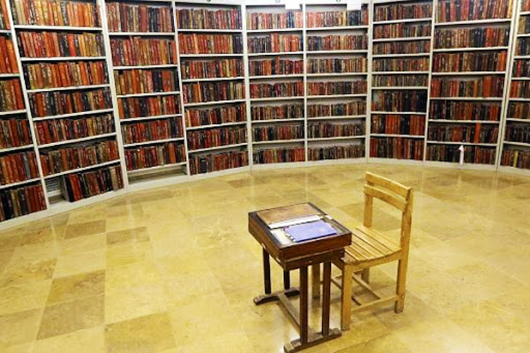 کتابخانه مسجد جامع یزد، کتابخانه وزیری