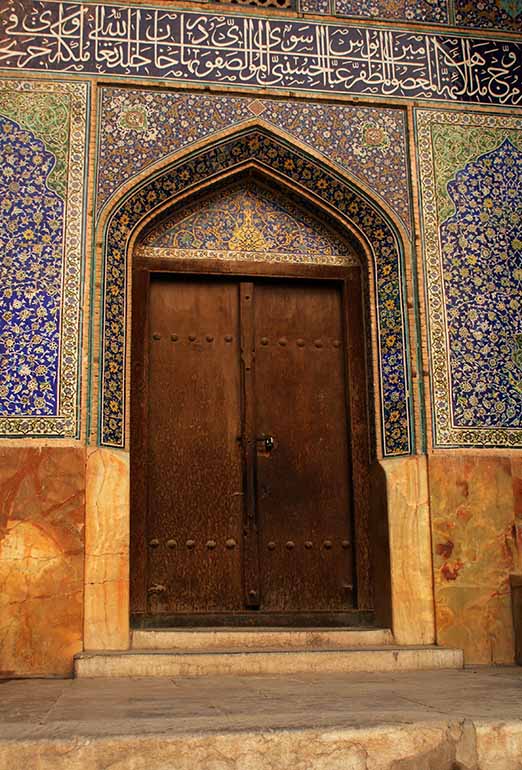 ورودی قدیمی مسجد اصفهان