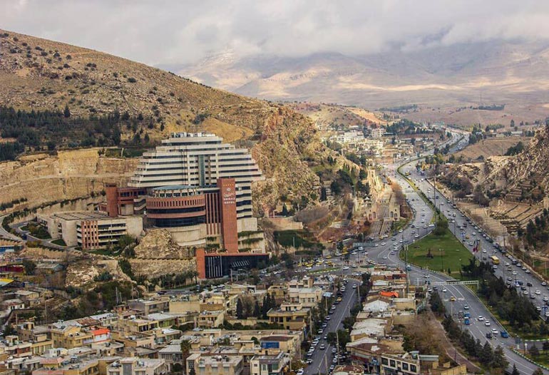 فاصله تهران تا شیراز
