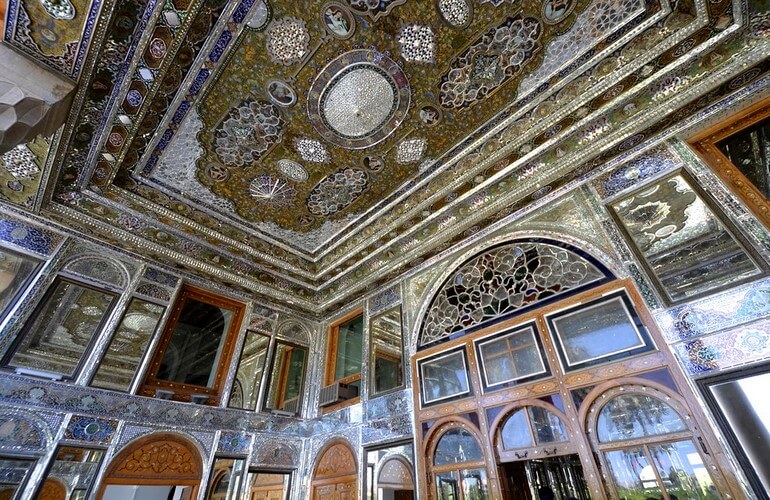 نارنجستان قوام شیراز؛ دوستی عطر بهار و نارنج 17 آینهکاریهای بینظیر بنا سایت Flickr