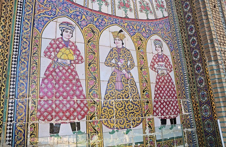 نارنجستان قوام شیراز؛ دوستی عطر بهار و نارنج 20 نقاشی ها