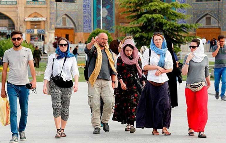 گردشگران فرانسوی در ایران