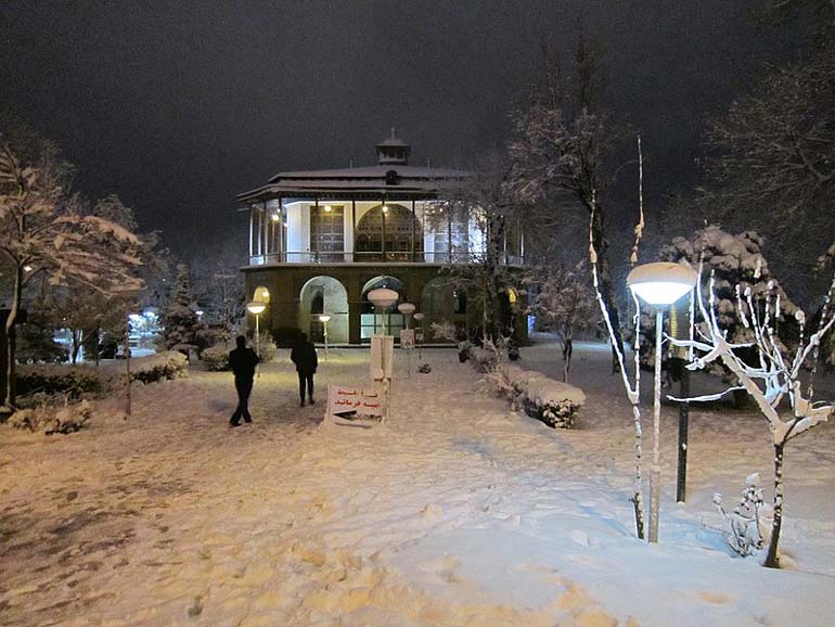 زمستان قزوین
