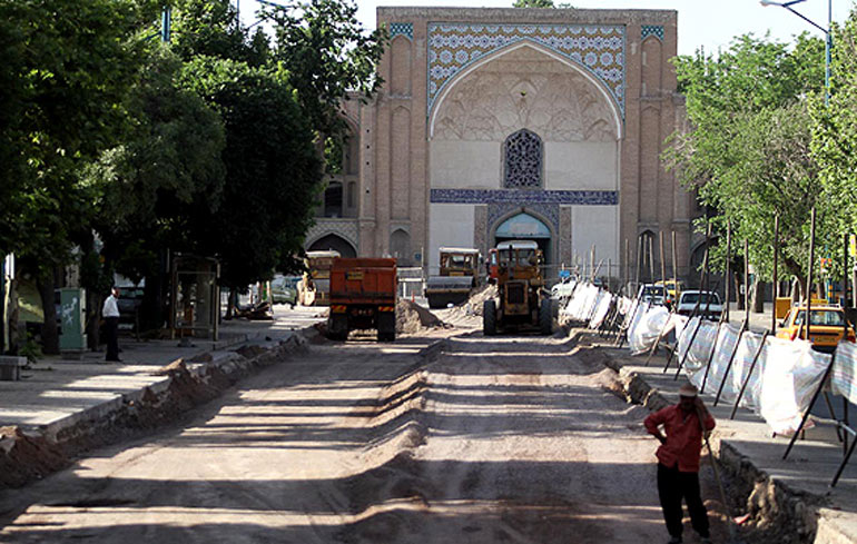 جایگاه فعلی خیابان