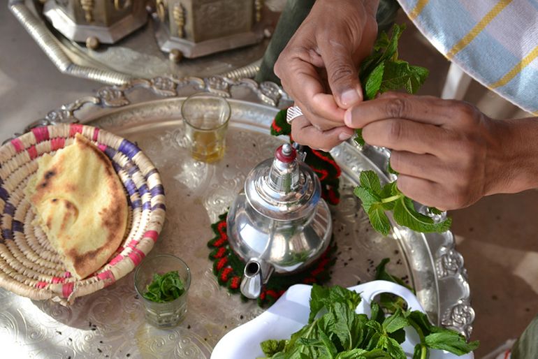 mint tea marrakech morocco 1