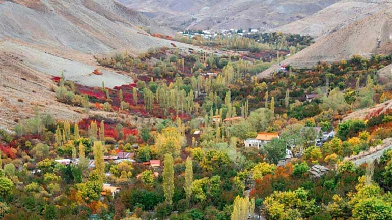 روستای آهار تهران؛ روستایی به زیبایی گل آهاری نزدیک تهران