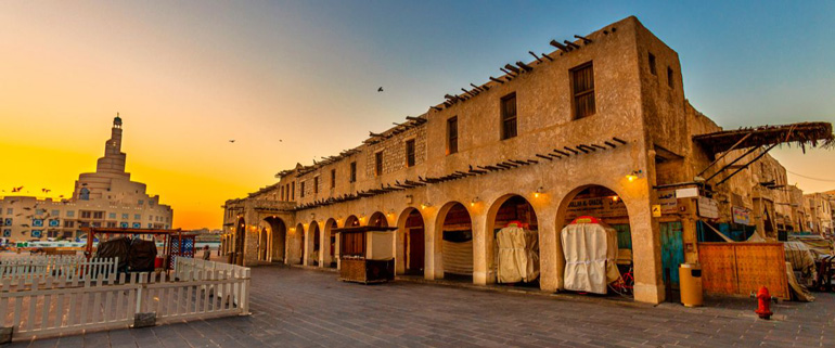 سوق واقف در جاذبه های تاریخی قطر
