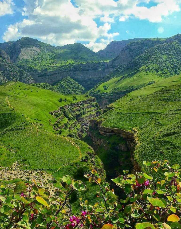 کوهنوردی در دره ارغوان