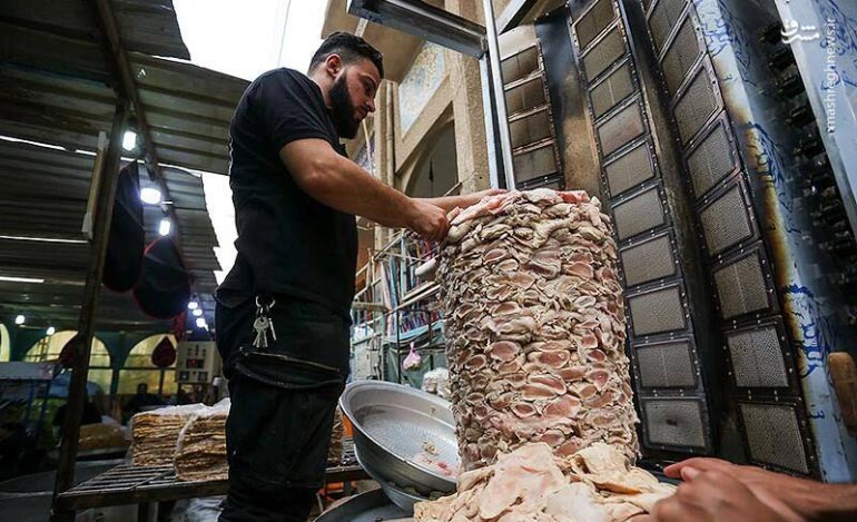 پیاده روی اربعین 1401 راهی به سوی نور و روشنایی 22 غذا در کربلا