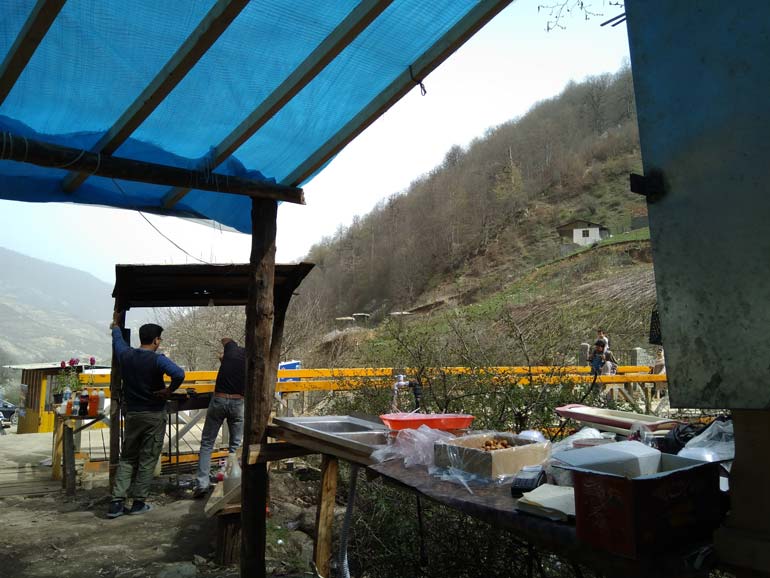 جنگل ناهارخوران گرگان و داستانی از یک رویای فراموشنشدنی 15 آلاچیق جنگل ناهارخوران
